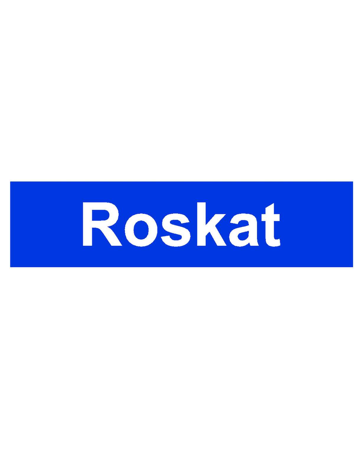 Roskat, Magneetti, 400x100 mm
