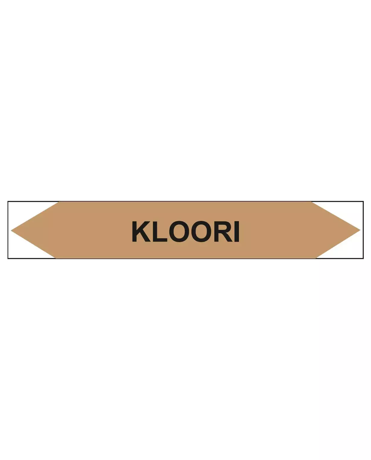 Kloori, 250x40 mm