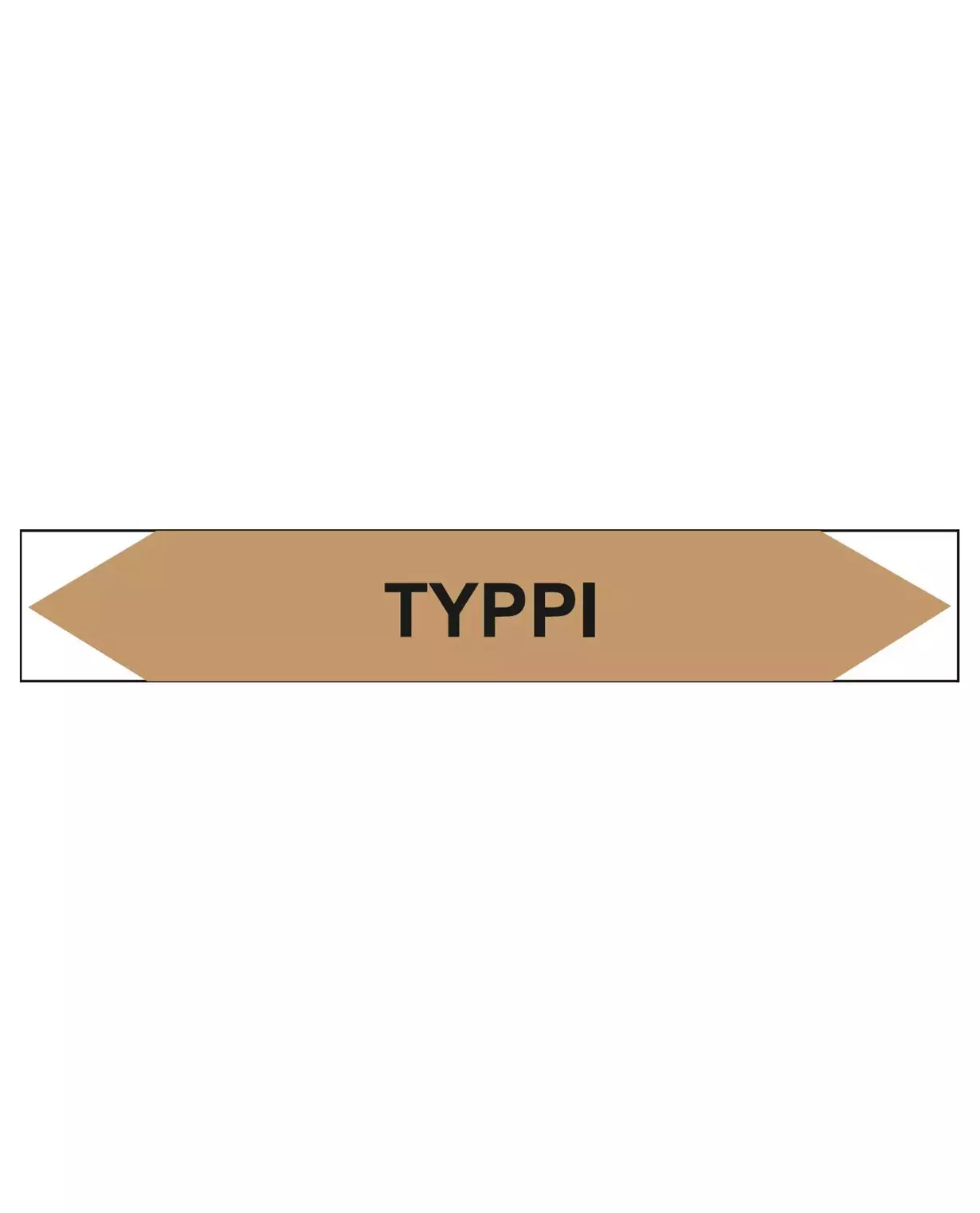 Typpi, 250x40 mm