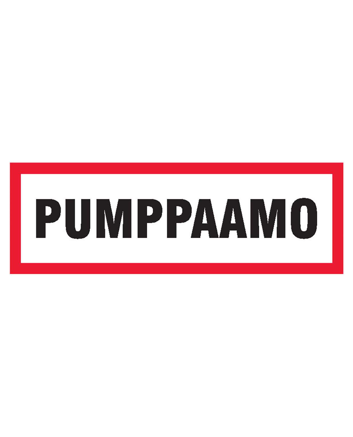 Pumppaamo, Tarra, 400x100 mm