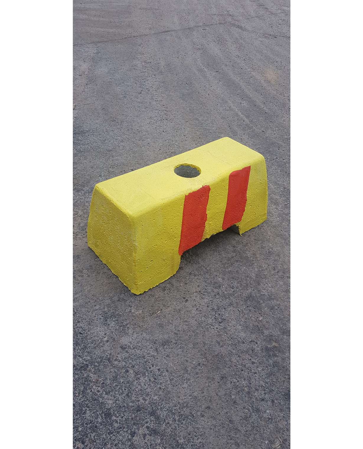 Betoniporsas mini 60kg (Punainen/Keltainen)